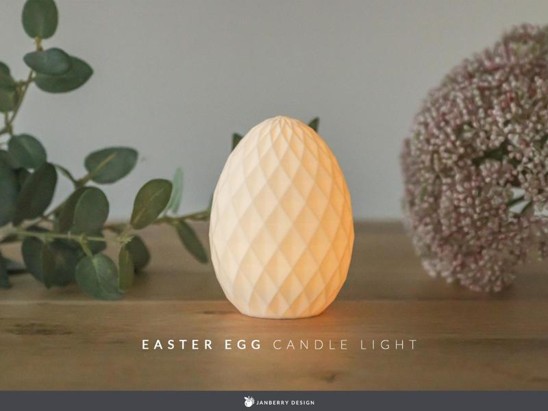 Easter Egg - Candle Light