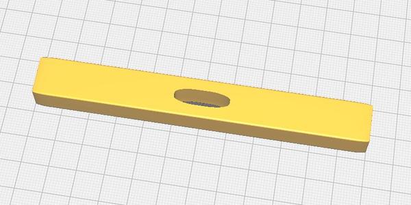 Volkswagen Amarok spacer for Frontrunner Roofrack Rails