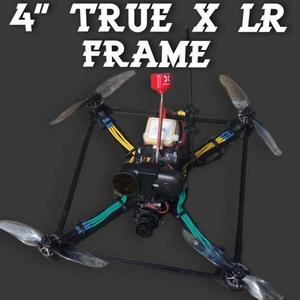 4 inch true x long range frame