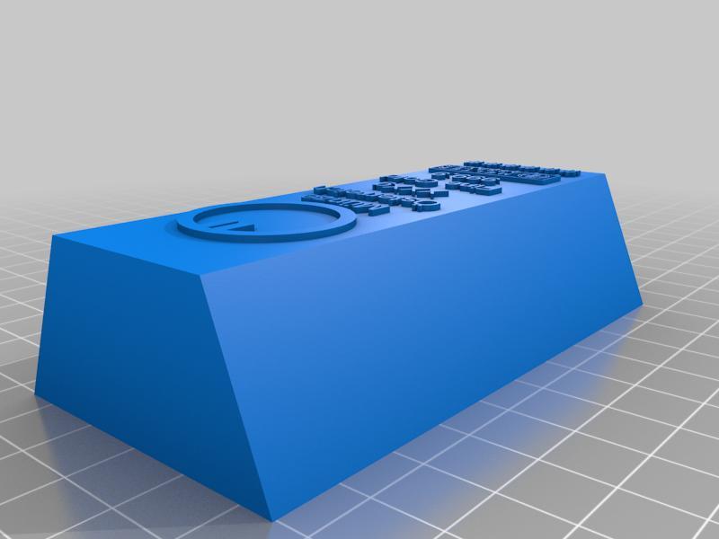 Replica of an existing gold bar