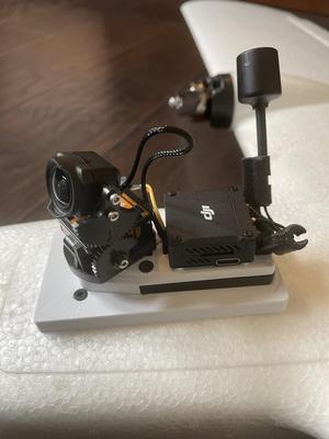 Reptile Dragon II 2 AtomRC & Badass Gimbal Adapter & Nose Plugs/Dummy for Air Speed Pitot Tube