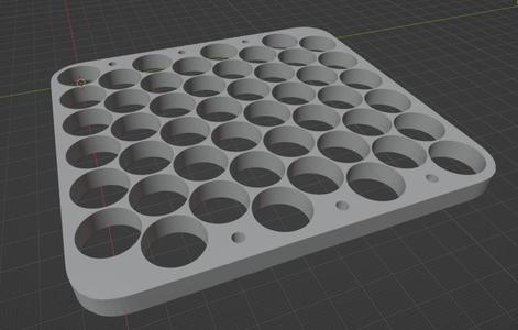 18650 Storage Plate
