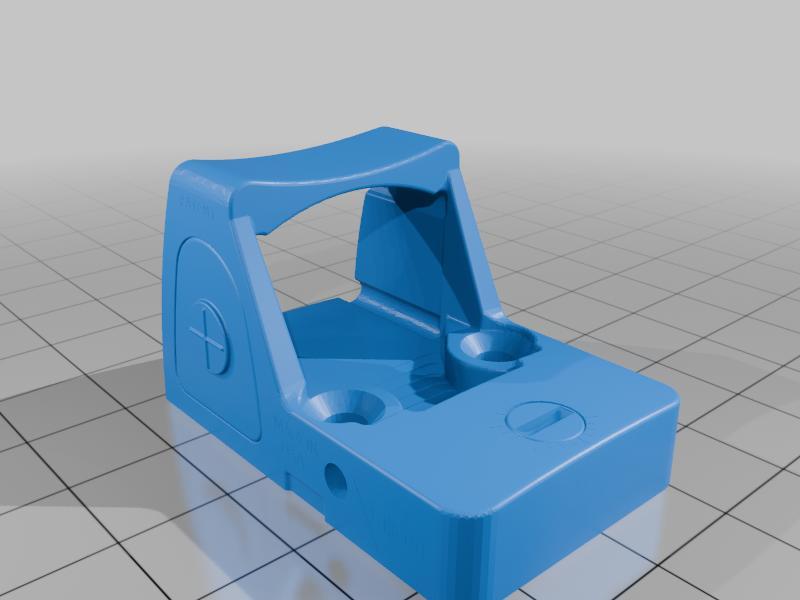 Trijicon RMR Red Dot Replica 3D Scan 