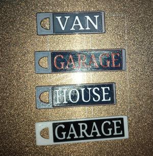 keyring name tag label for keys keychains