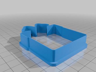 Gift Box Cookie Cutter