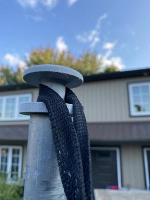 Trampoline pole cap (Net Holder)