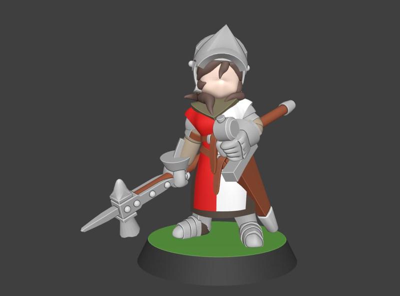 Ordo Mediare Lady Lucerne in 15mm