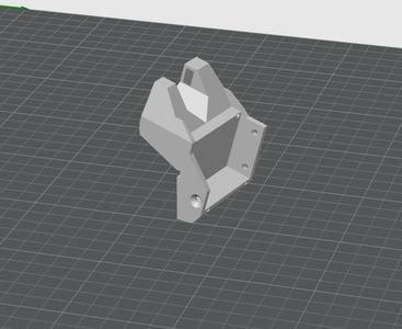Creality CR-M4 Stock Air Fan Duct For The Stock Hot End