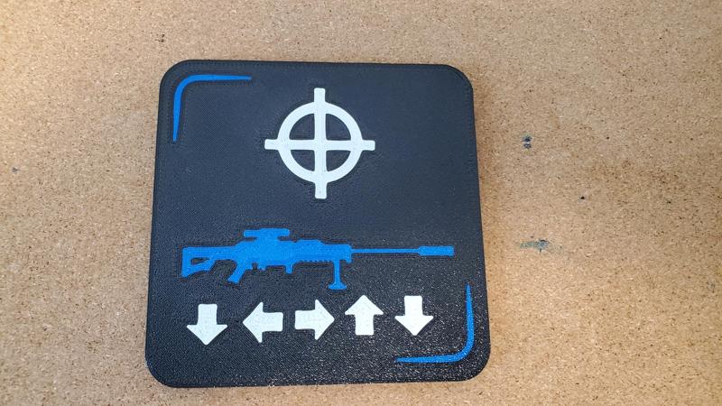 Anti-material Rifle Coaster - Helldivers 2