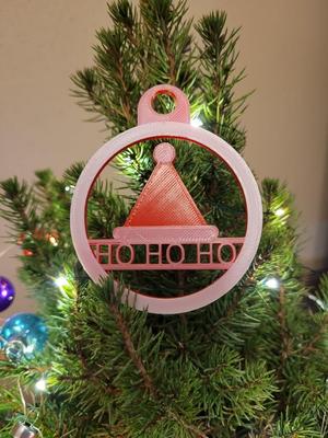 HO HO HO Ornament