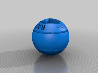 Rain for Rent Round Ornament