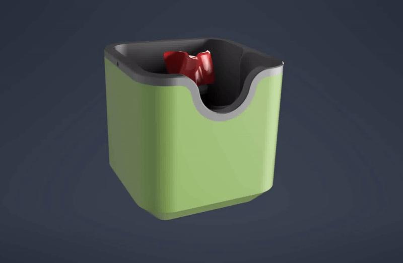 Automatic portafilter cleaner 