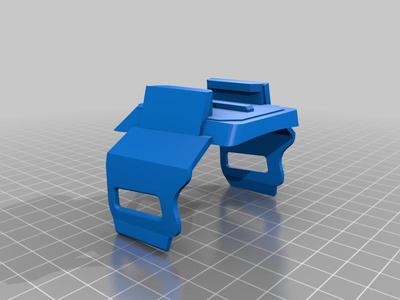 Go Pro support for Mavic Pro (Track Mount)