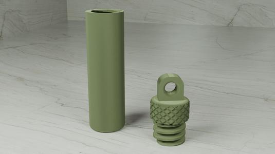 Keychain Pill Holder