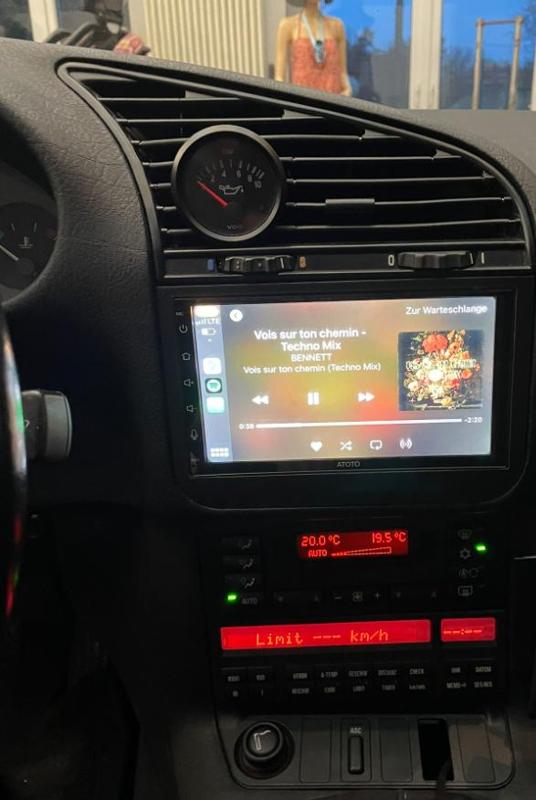 e36 2Din Radio / Klimacontrol Unit