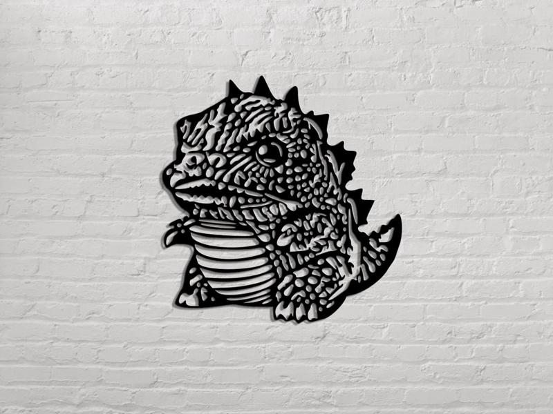 QQGodzilla_WallArt