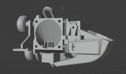 Ender 3 S1 Pro upgraded Axial part cooler and hotend shroud