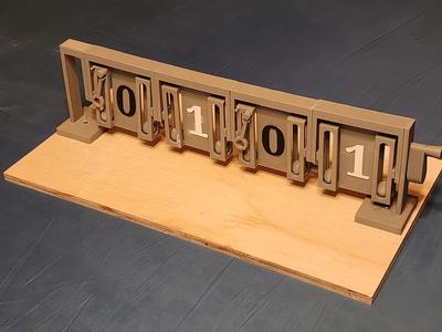 Binary Mechanical Counter