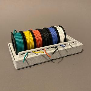 Gridfinity wire spool holder