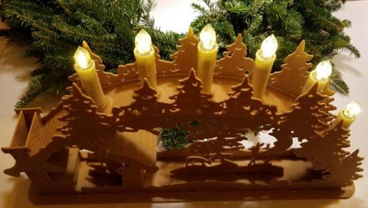 Candle Arch - (Schwibbogen Schmiede) -Print Version
