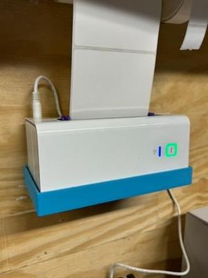 Rollo printer wall mount