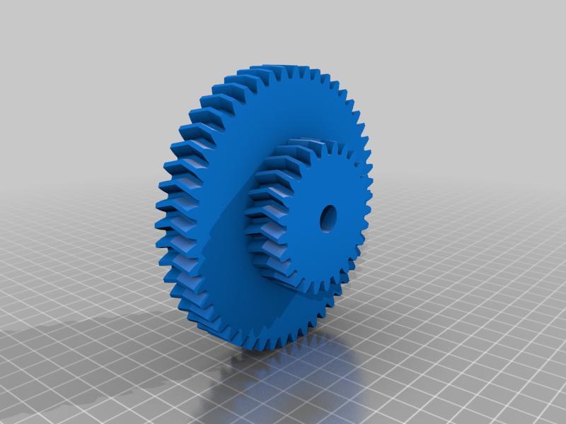 compound herringbone gear