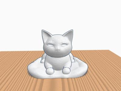 Cat on Pillow (USB Holder and Normal Version)