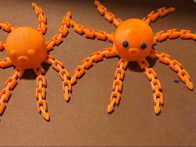 Cute Articulated Octopus