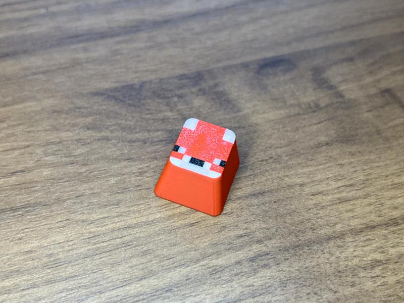 Minecraft Fox Keycap