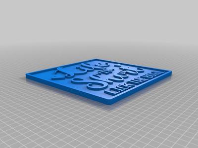 "Life is Short" Kitchen (Bathroom) Sign