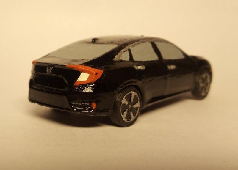 2017 Honda Civic sedan - Hotwheels configuration