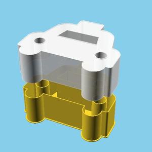 Taxi Front View, nestable box (v1)