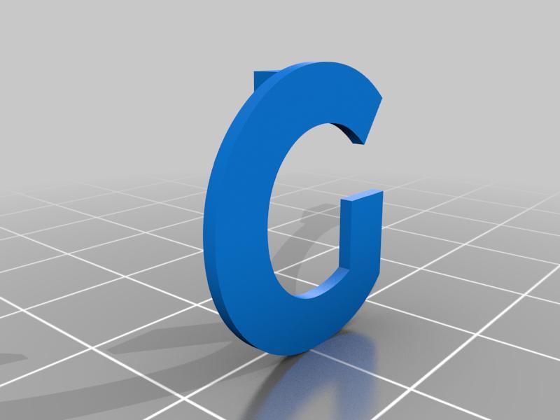 Letter Board - G /fixed