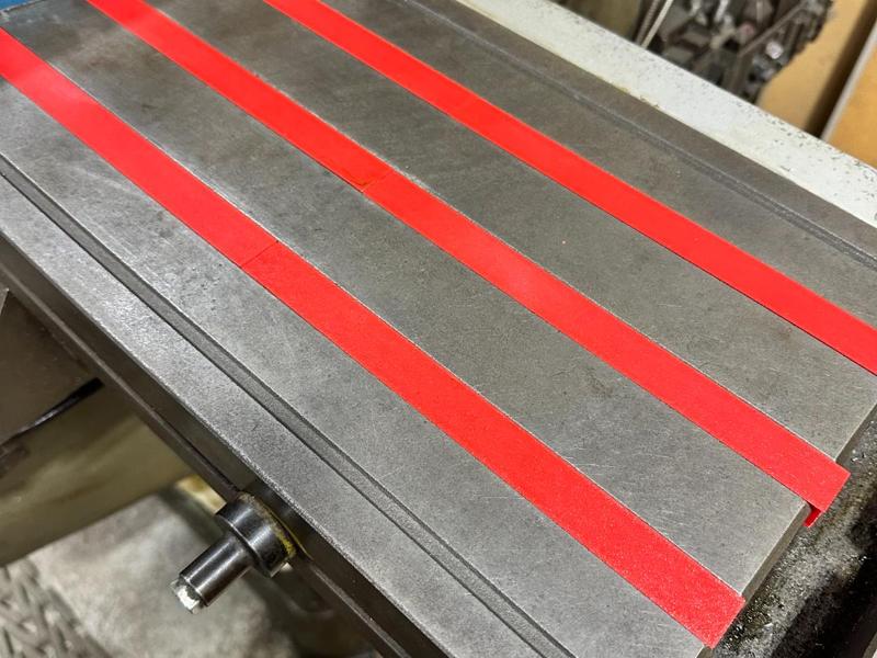 Milling Machine 5/8" Tee Slot Covers