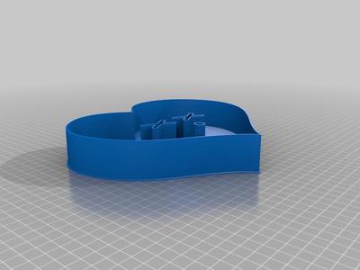 Fluffy Hearts Lo Q, nestable box (v3)