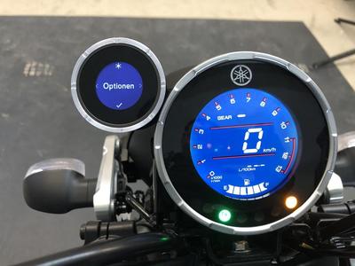 Yamaha XSR 125 - Beeline Navi Mount "Snow Flake Edition" by Carsten F.