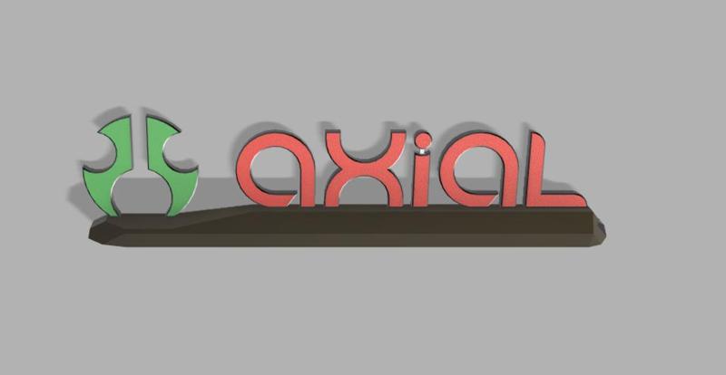Axial Logo Stand 