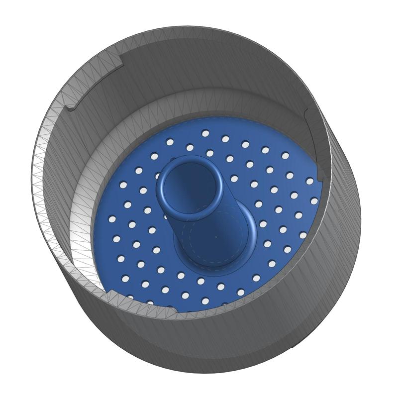 Hydroton Base for Modular Hydroponic Tower