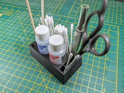 Decal solution holder and storage (Micro Set/Sol)