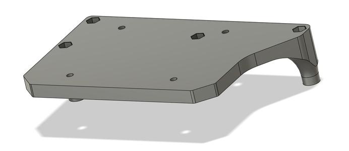 HW Max4 mount MCD V5 (RR5, XR5 etc) Rear