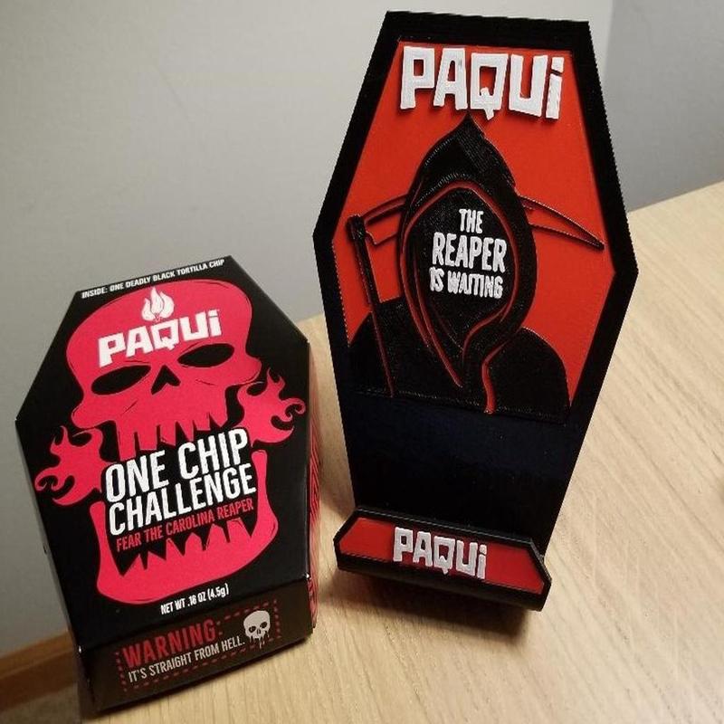 Paqui One Chip Challenge Stand / Phone Stand