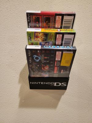 Modular Nintendo DS Games Wall Mount