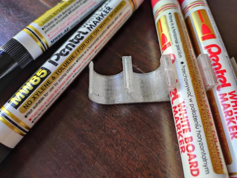 White board pen holder