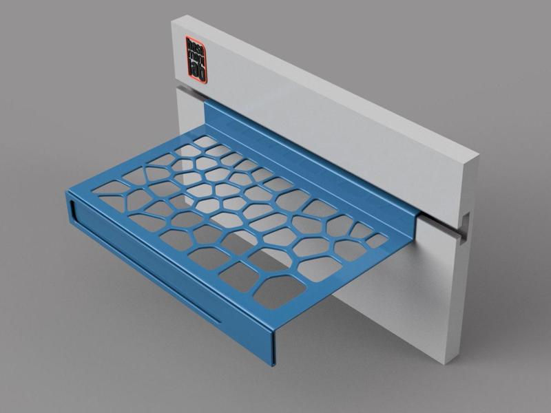 SlatWall Shelf Voronoi Style