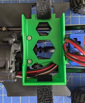 TRX-4M double battery tray