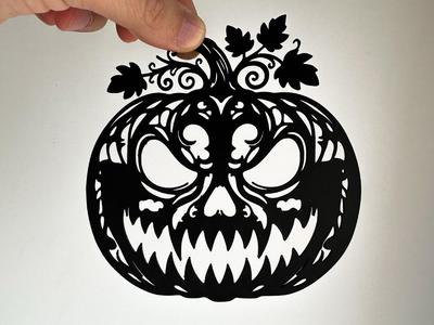 Spooky Pumpkin Wall Art fast print