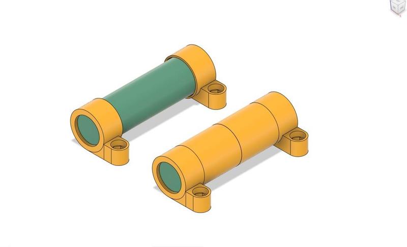 18650 Battery Pack Holder Case 1x