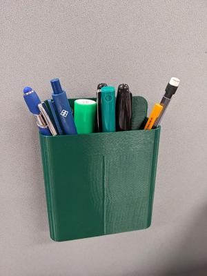 Thumb Tack Mounted Bin/Pen/Pencil Holder