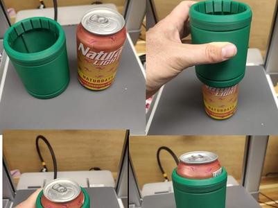 BEERZOOKA SINGLE BEER KOOZIE