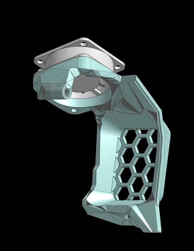 Stealthburner vented door, 3010 fan, and extra room for EBB